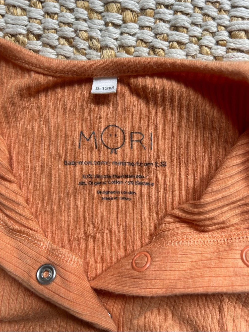 Mori baby bubble rompers bundle of 2